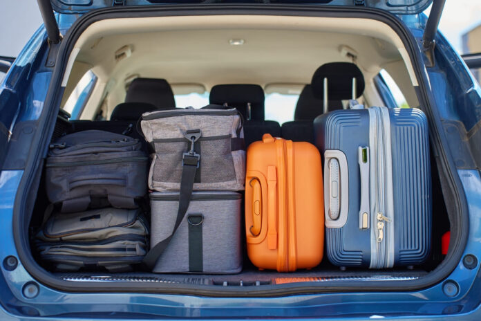 Kaskokindlustuse pagasikindlustus - kohvrid auto pagasiruumis